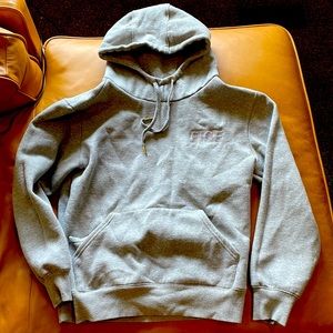 Cozy gray hoodie